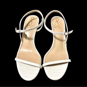 Sam Edelman Doran Strappy Sandals Size 10 White